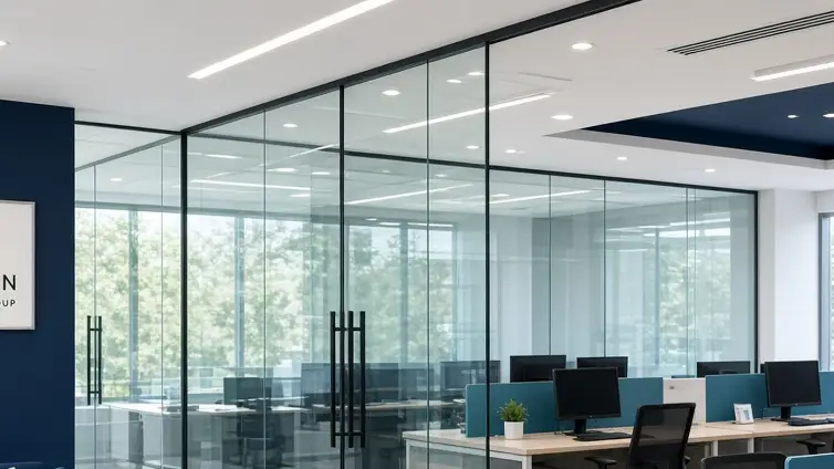 Modern accounting office